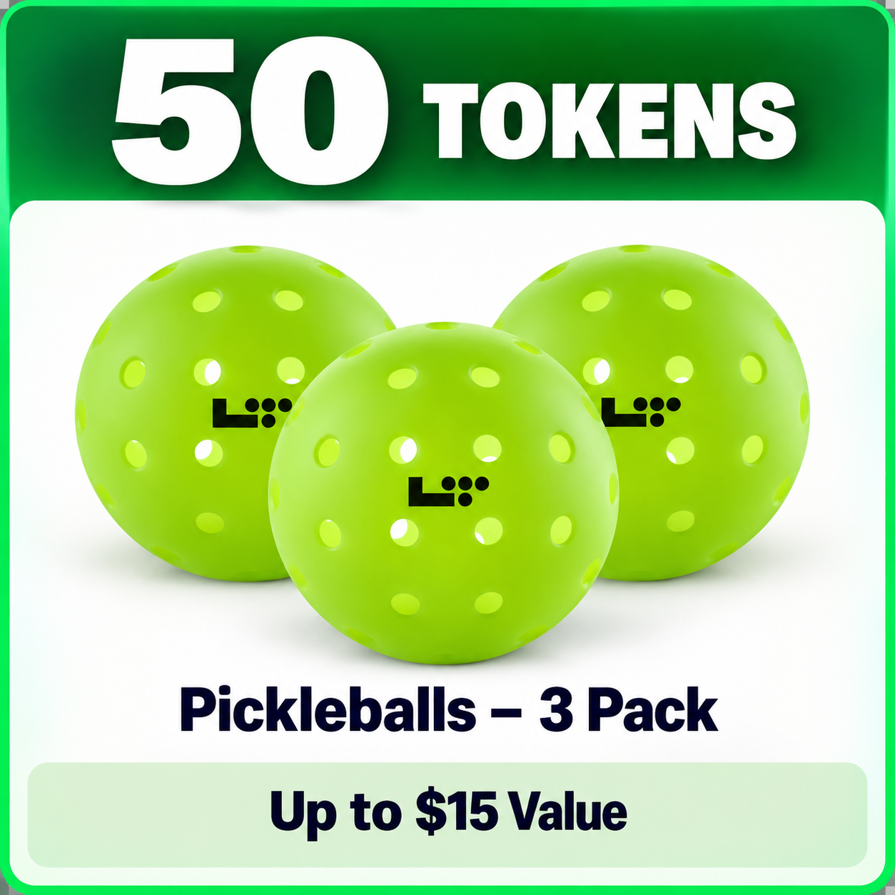 50 token reward
